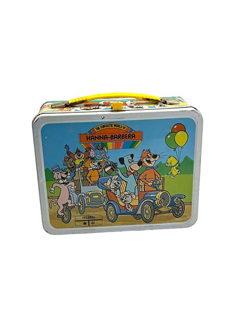 hanna barbera metal lunch box